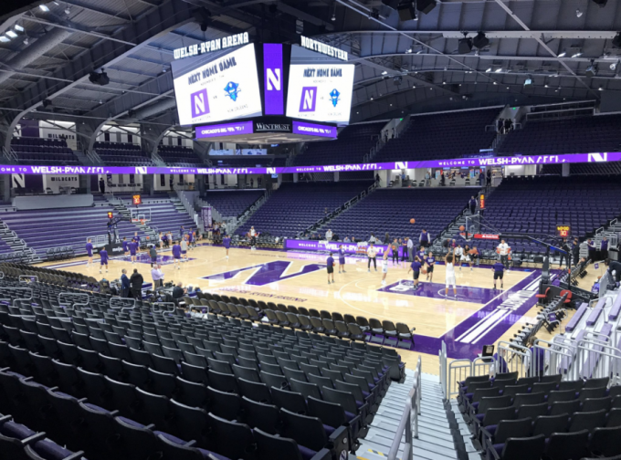 Northwestern Wildcats vs. Illinois-Chicago Flames at Welsh Ryan Arena