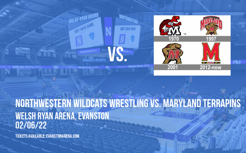 Northwestern Wildcats Wrestling vs. Maryland Terrapins at Welsh Ryan Arena tickets Northwestern Wildcats Wrestling vs. Maryland Terrapins at Welsh Ryan Arena